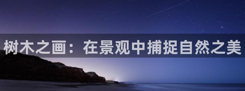 新宝gg挂机软件下载：树木之画：在景观中捕捉自然之美